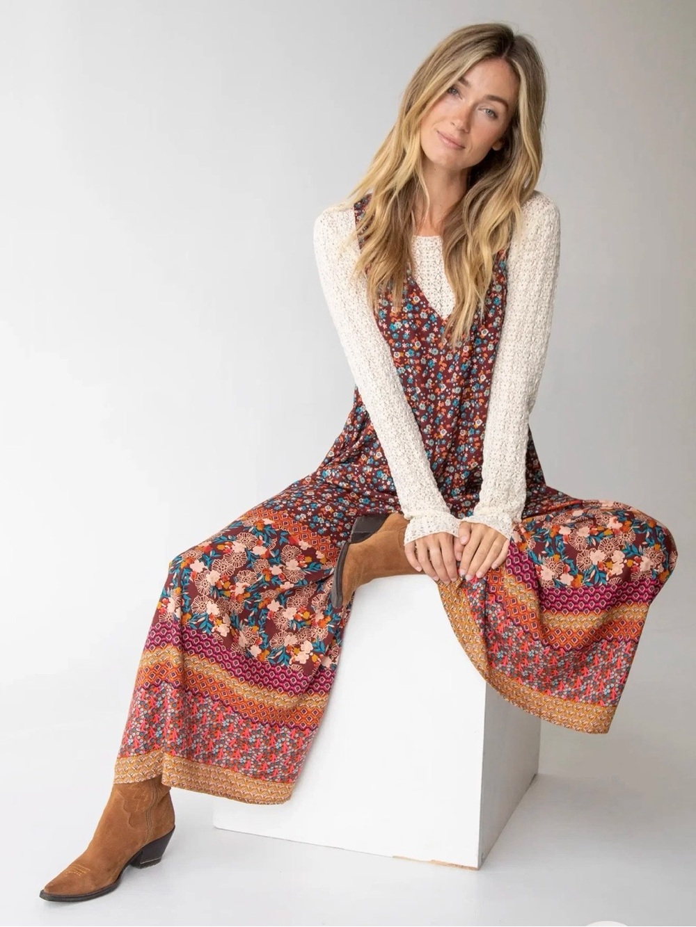 Natural Life Let’s Just Go Wide Leg Jumpsuit NWT Size Extra Small